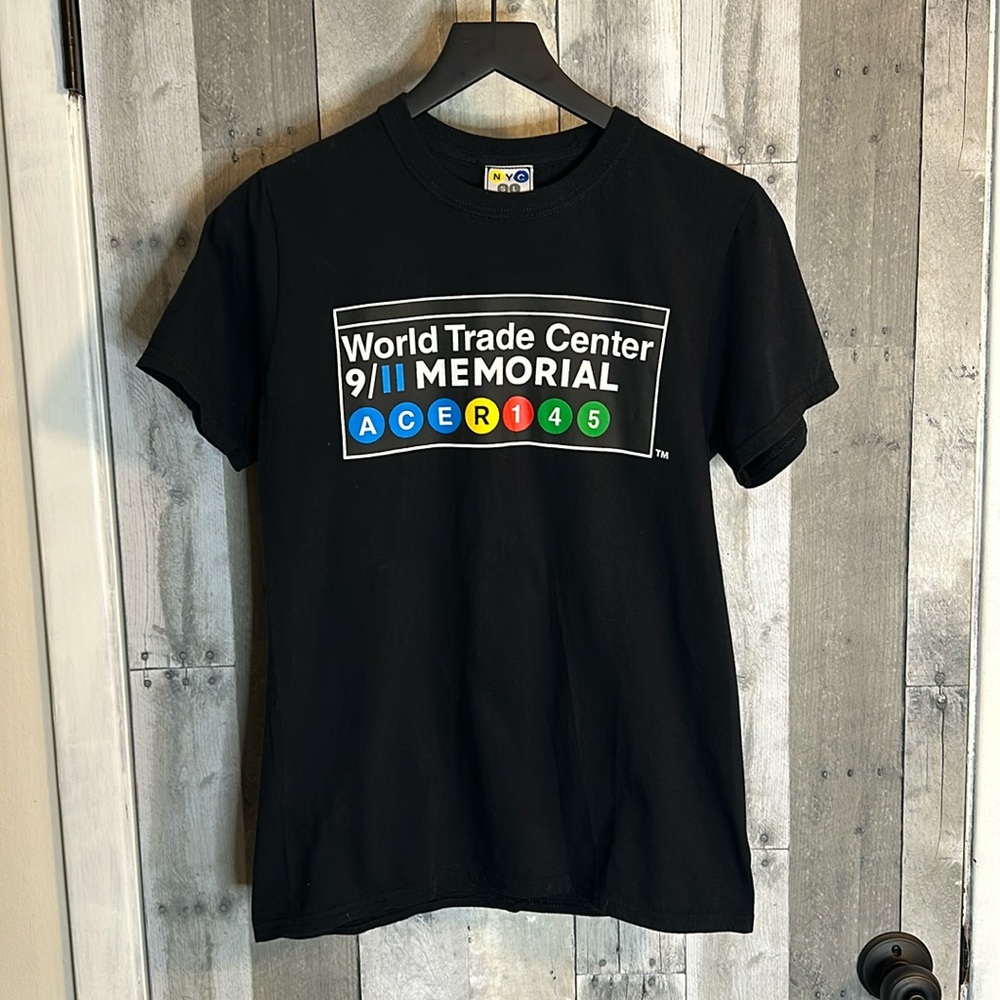 NYC skyway line World Trade Center tshirt S
